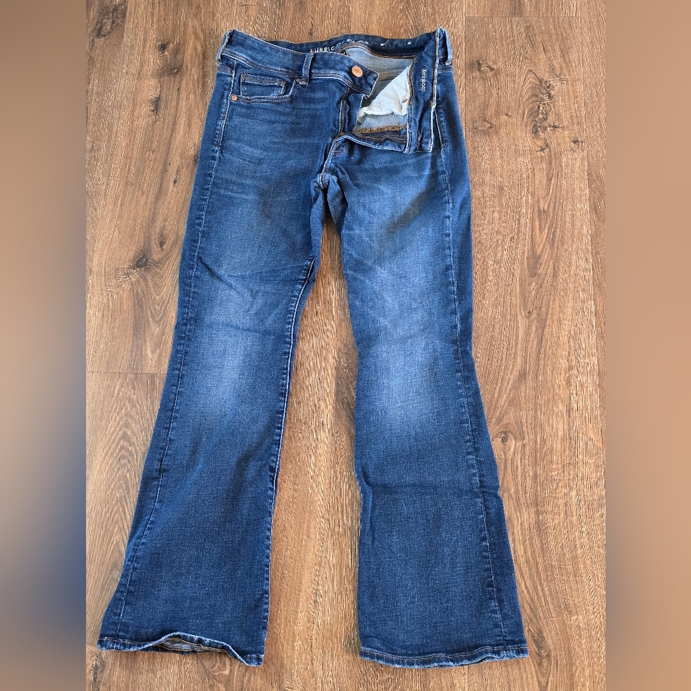 American eagle jeans kick boot size 12 regular